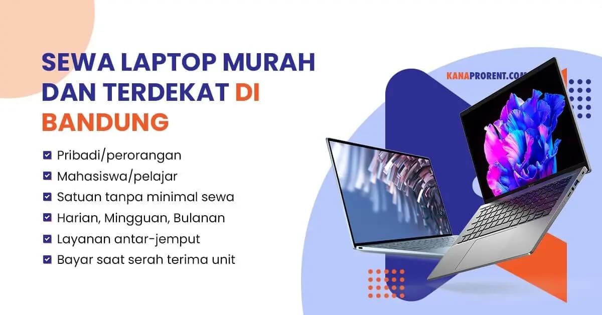 Sewa laptop Bandung untuk Pribadi