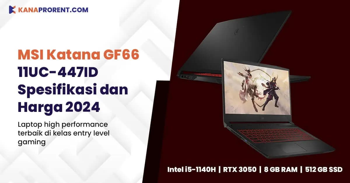 MSI Katana GF66 11UC-447ID Spesifikasi