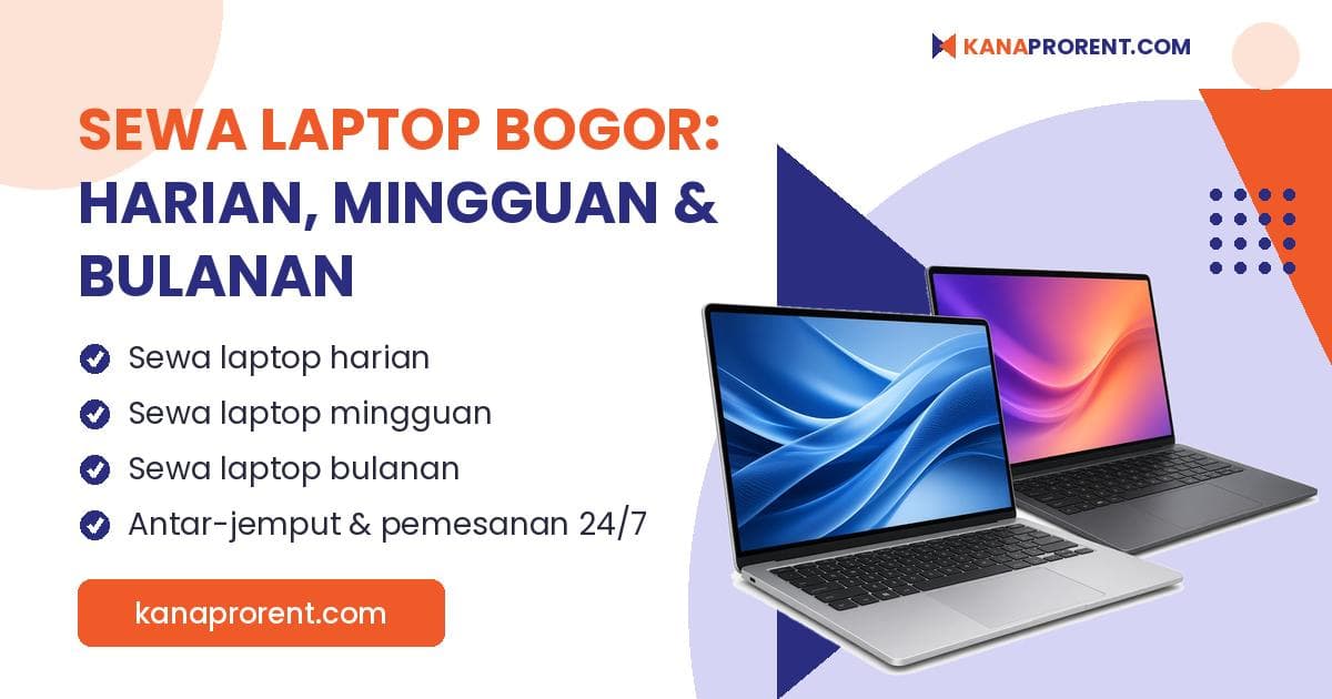 Sewa laptop Bogor untuk pribadi dan perorangan