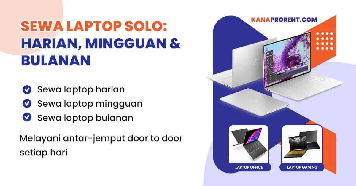 Sewa laptop Solo terdekat