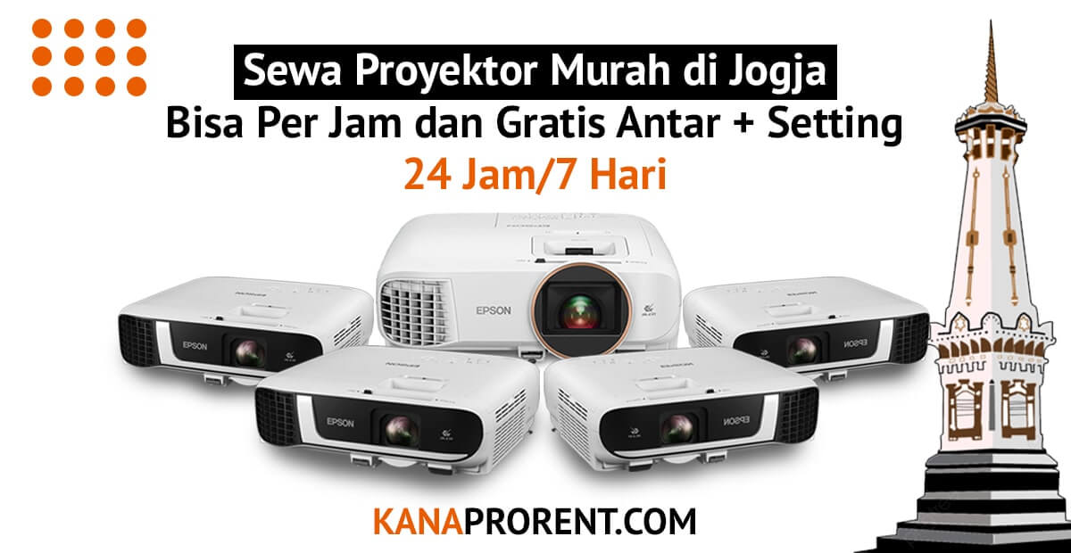 Sewa proyektor murah di Jogja dan sekitarnya, gratis antar