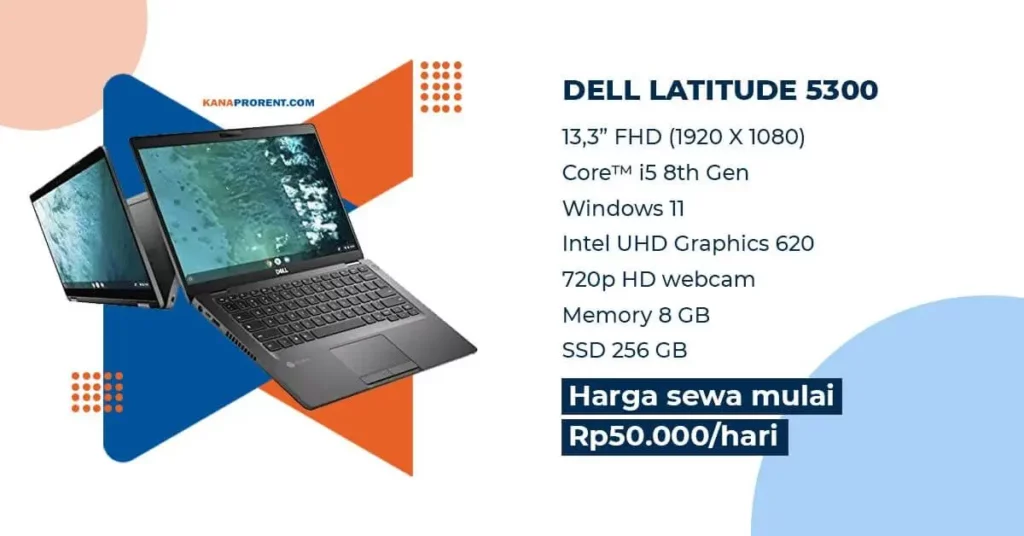 Sewa laptop Dell Latitude 5300