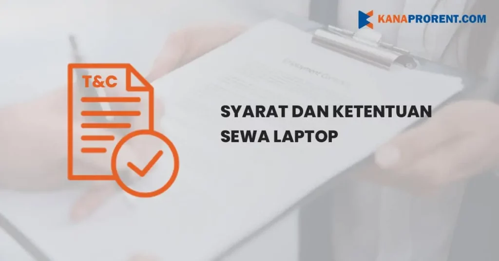 Syarat Sewa laptop Jogja