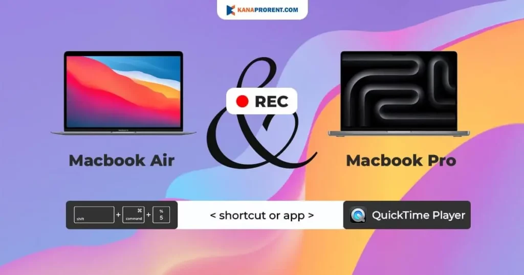 Cara merekam layar di Macbook Air dan Macbook Pro