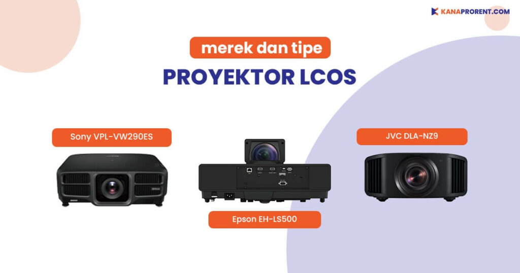 Merek dan Tipe Proyektor LCOS