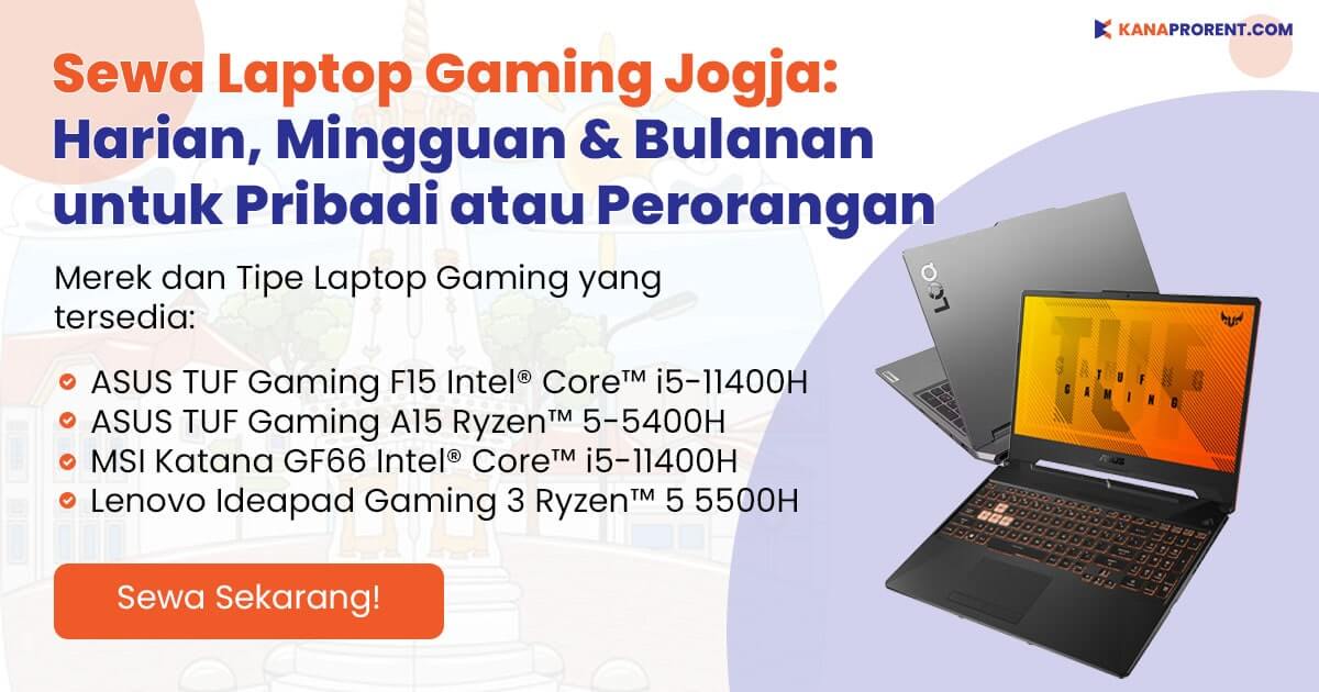 Sewa laptop gaming Jogja