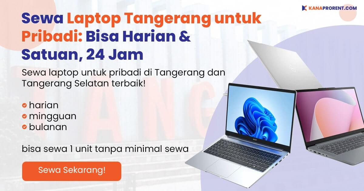 Sewa laptop tangerang dan sekitarnya