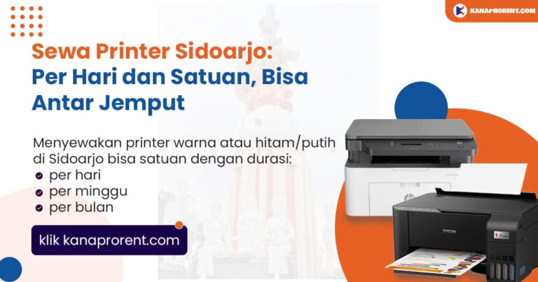 Sewa printer di Sidoarjo